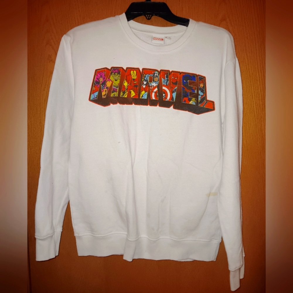 Men's size small, Marvel Super Heroes sweatshirt - Picture 1 of 3